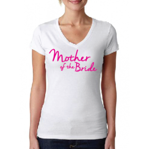"Mother of the Bride" V-Neck Tee